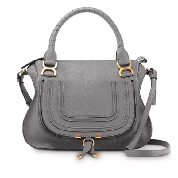 Chloé Medium Marcie Calfskin Leather Satchel - Picture 1 of 14